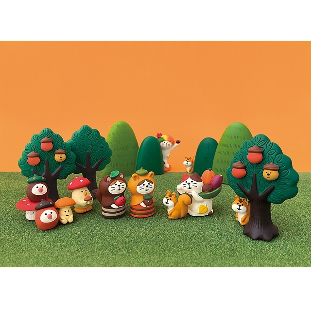 コンコンブル　まとめ売り　お月見　秋みのり concombre（コンコンブル）お月見 秋の諸国めぐり旅 文鳥もみじ饅頭