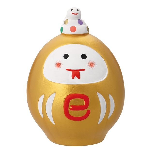 コンコンブル 亥 干支だるま 汚れあり