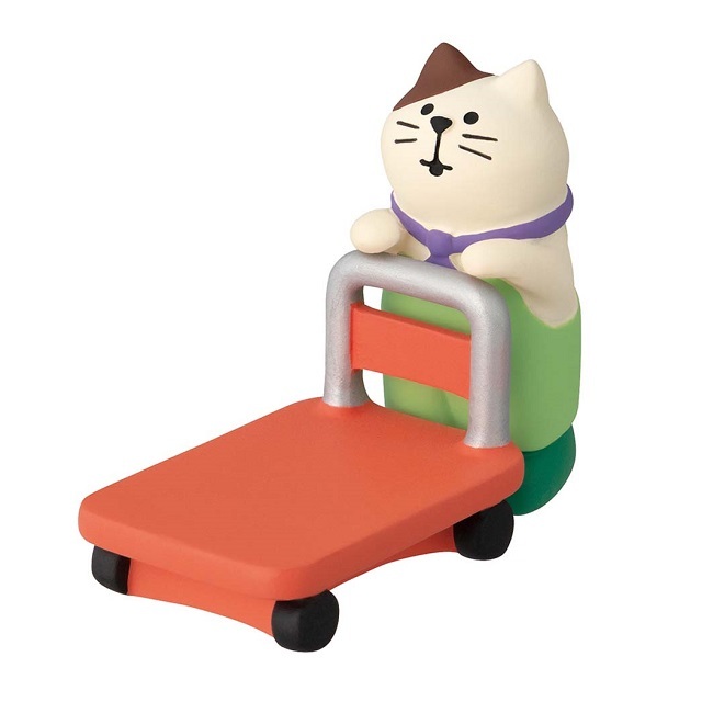 デコレ　コンコンブル decole concombre 畑セット concombre（コンコンブル）Hello Spring 畑仕事猫と台車セット