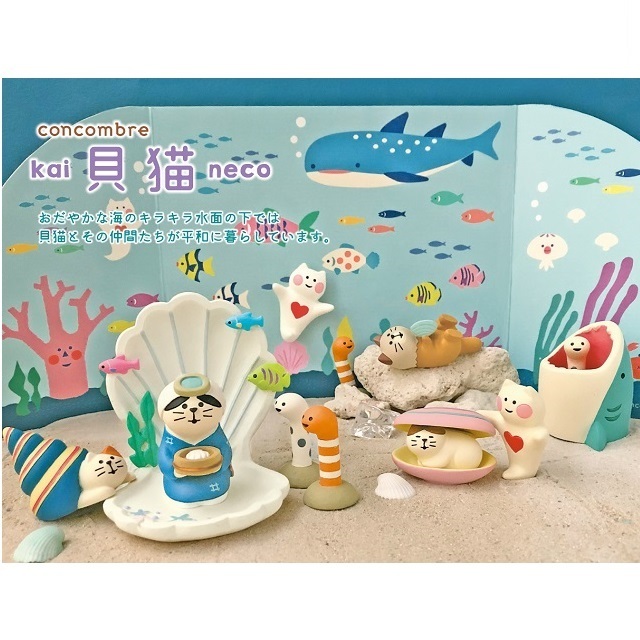 コンコンブル　貝猫イメージ