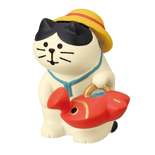 concombre（コンコンブル）なつやすみの庭 水遊び猫