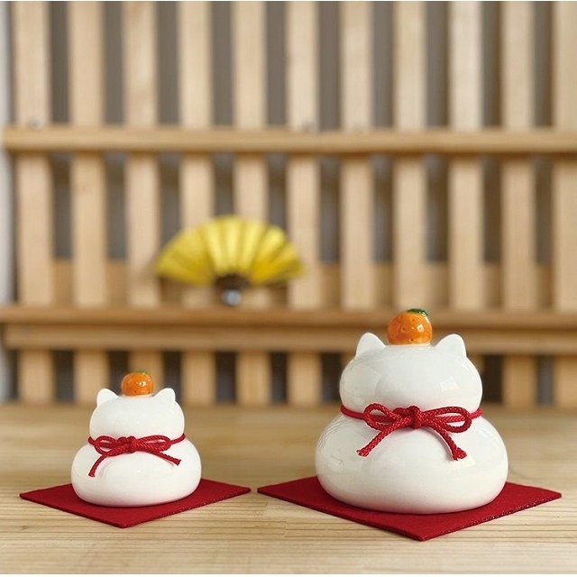 コンコンブル 猫鏡餅1