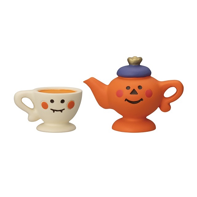 concombre（コンコンブル）ハロウィン かぼちゃの王国 おばけティーセット