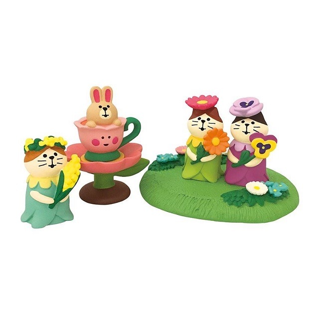 コンコンブル フラワーにゃんこセット コンコンブル フラワーにゃんこセット コンコンブル フラワーにゃんこ