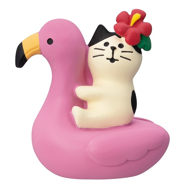 concombre（コンコンブル）コンコン島 ぷかぷかフラミンゴ子猫