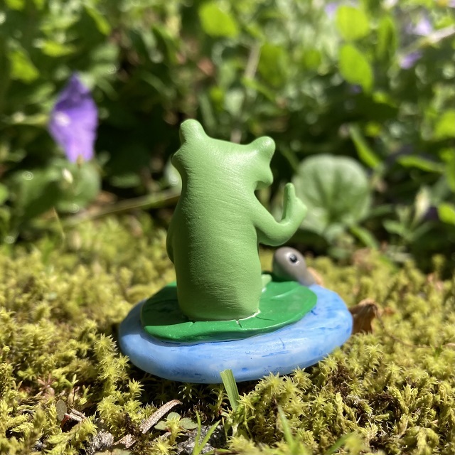 n*s様 【SUMMERセット】コポー　カエル 夏 波打ち際カップル コポー Copeau - カエルのコポーならクッチーナ
