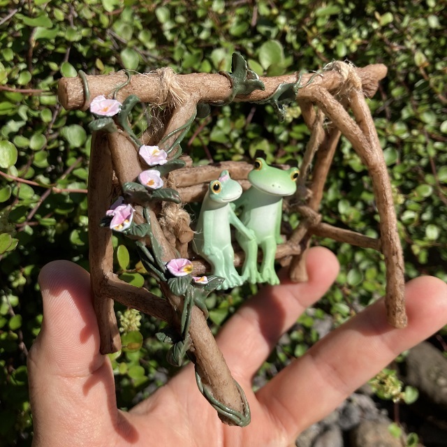 置物 cool with you Copeau（コポー）ゆらゆらベンチカップル