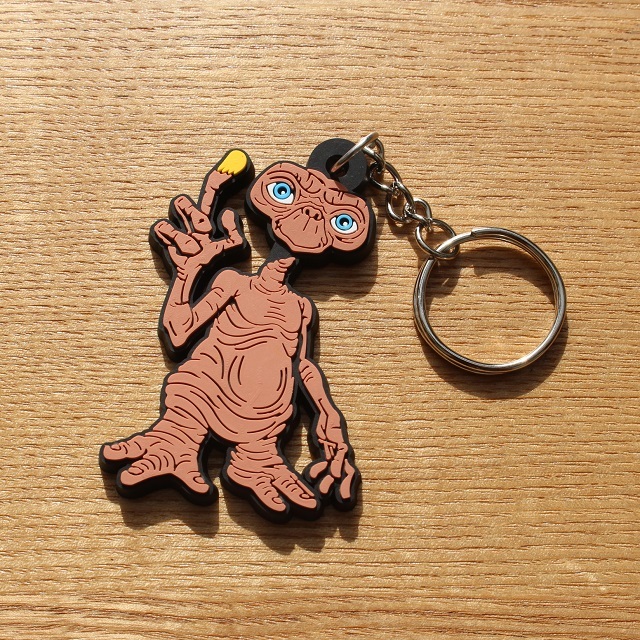 E.T. ラバーキーホルダー