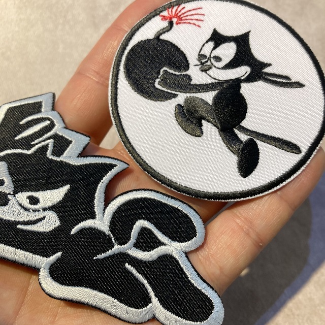メール便可」FELIX THE CAT ワッペン