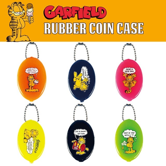 メール便可」GARFIELD ラバーコインケース