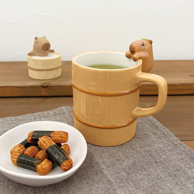 カピバラ大集合！ のほほんゆったりマグ かぴばら