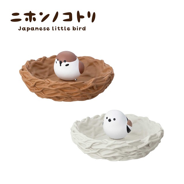 ニホンノコトリ 鳥の巣クリップホルダー