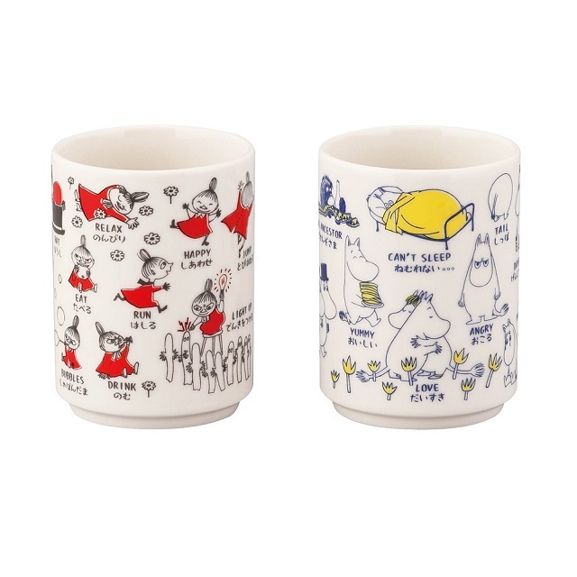 ムーミン寿司湯呑1