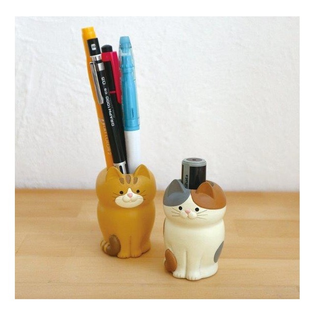 お卓の猫ちゃん おすましミニペンスタンド