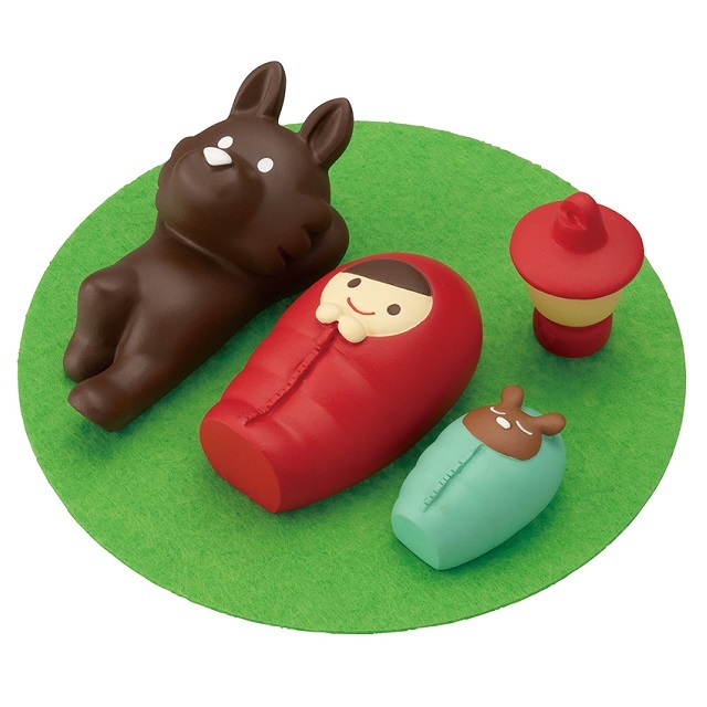 デコレ オトギッコ 赤ずきんとオオカミのセット