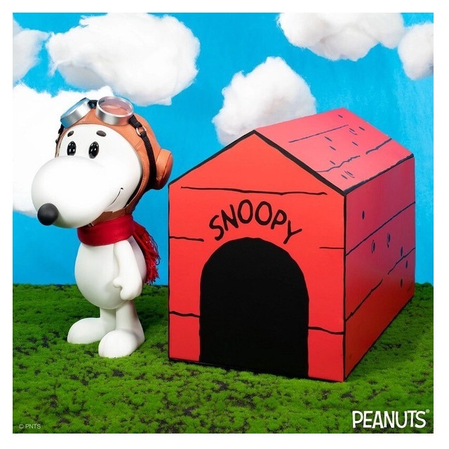 送料無料」SUPER7 PEANUTS フライングエース犬小屋/スーパーサイズ