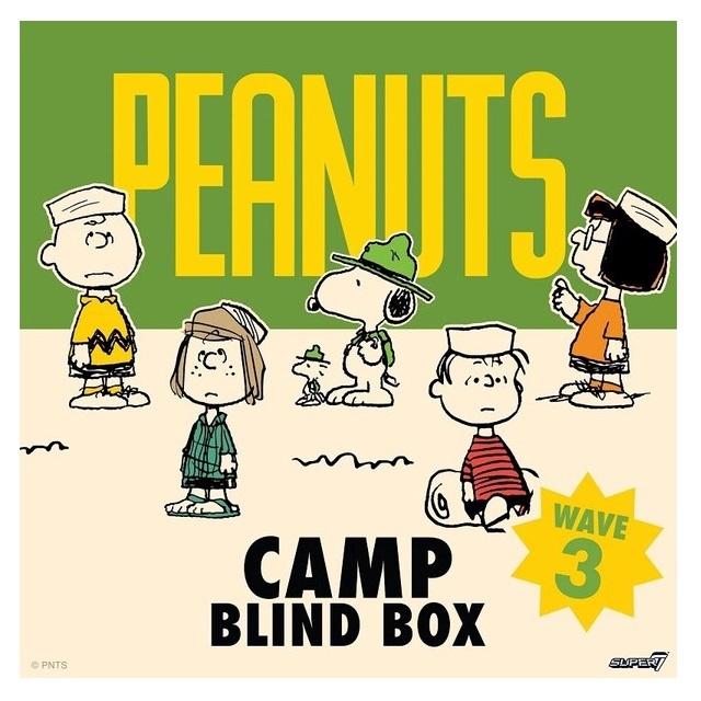 SUPER7 PEANUTS ブラインドボックスWAVE3/キャンプ