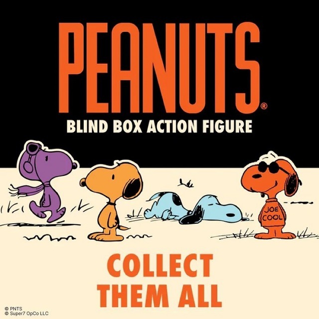 SUPER7 PEANUTS ブラインドボックス フラットWAVE06/Target Snoopies