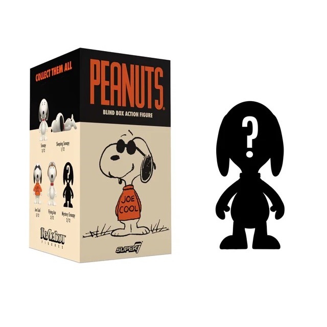 SUPER7 PEANUTS ブラインドボックス フラットWAVE06/Target Snoopies