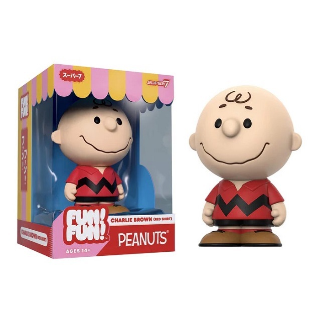 PEANUTS スヌーピー チャーリーブラウン 大型 フィギュア限定Super7 PEANUTS フィギュア Super7 Peanuts FUN! FUN! Wave 1 Charlie Brown