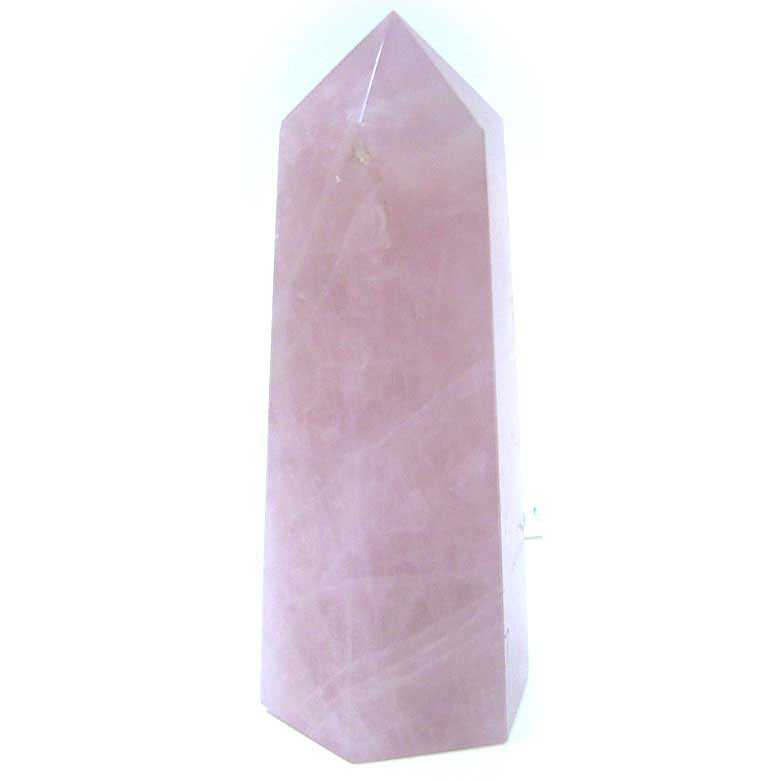 ピンク水晶　六角柱31mmX35mmX81mm