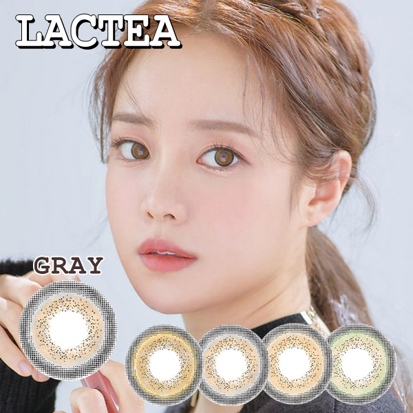 【度あり度なし】バービーアイ LACTEAグレー@1年2枚入DIA:14.0mm激安カラコン