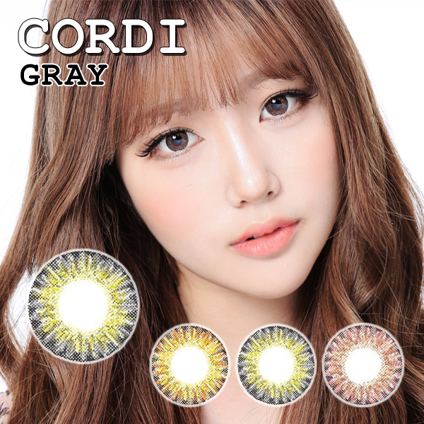 【度あり度なし】バービーアイ コディ(Cordi)グレー@1年・2枚入DIA:14.0mm激安カラコン