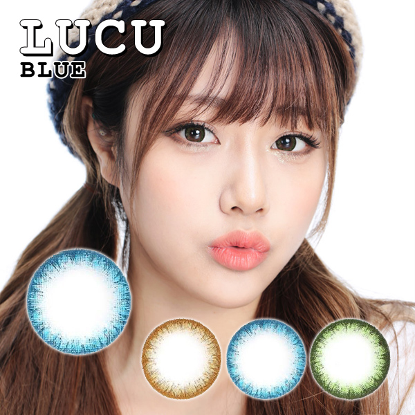 【度あり度なし】バービーアイ ルチュ(Lucu)ブルー@1年・2枚入DIA:14.0mm激安カラコン