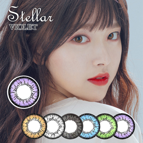 【度あり度なし】バービーアイ ステラ(Stella)バイオレット1年・2枚入DIA:14.2mm激安カラコン