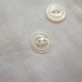 【丸型(シンプルデザイン キャッツアイ)】高瀬貝ボタン#bt038 15mm