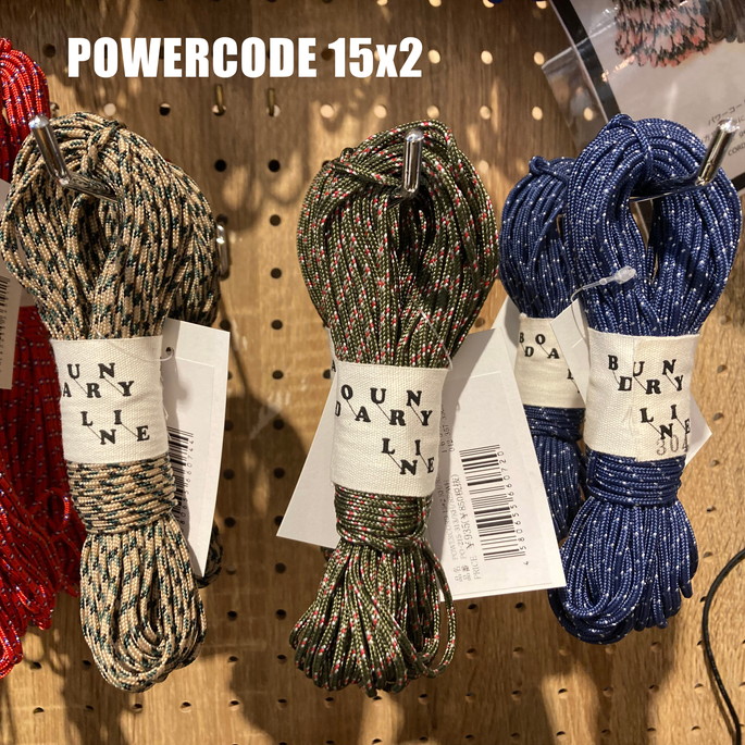 コード エフィム efim パワーコード 15×2ミリ power cord 15m×2mm PO-215 ひも パラコード アクセサリー 