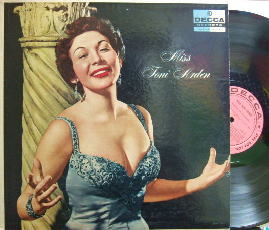 【米Decca mono】Toni Arden/Miss Toni Arden (promo)