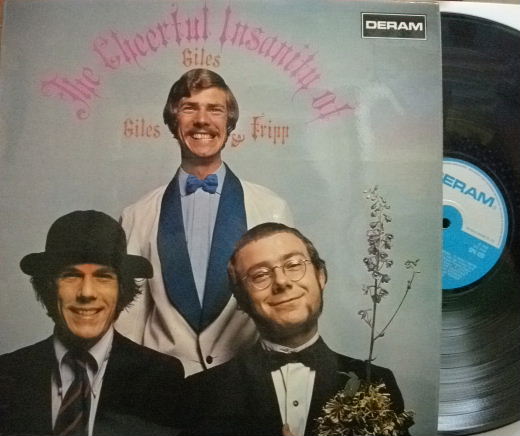 【英Deram】Giles Giles & Fripp/Cheerful Insanity of