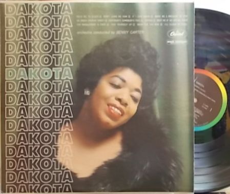 【米Capitol mono】Dakota Staton/Dakota (Benny Carter)