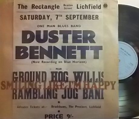 【英Blue Horizon mono】Duster Bennett/Smiling Like I'm Happy (Peter Green, John McVie, etc)
