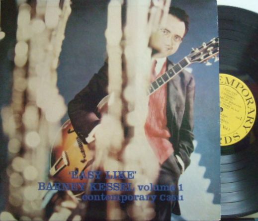 【米Contemporary mono】Barney Kessel/Easy Like (Bud Shank, etc)