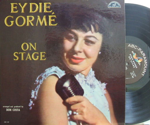 【米ABC Paramount mono】Eydie Gorme/On Stage