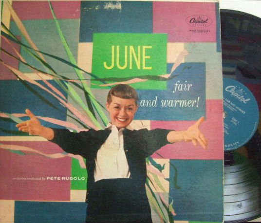 【米Capitol mono】June Christy/Fair And Warmer (Bud Shank, Bob Cooper, etc)