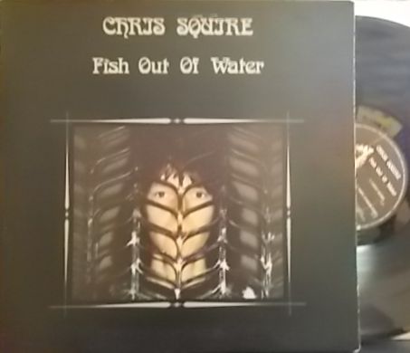 【英Atlantic】Chris Squire/Fish Out of Water (Yes - Bill Bruford, Mel Collins, etc) レアなポスター付き