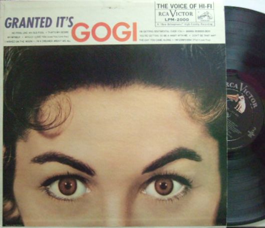 【米RCA Victor mono】Gogi Grant/Granted It's Gogi