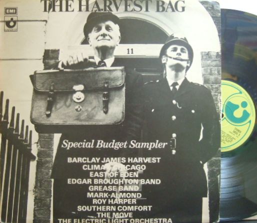 【英Harvest】Grease Band, Southern Comfort, Edgar Broughton Band, East of Eden, etc/Harvest Bag