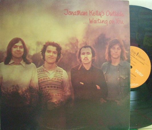 【英RCA】Jonathan Kelly's Outside/...Waiting On You (Chas Jankel, Snowy White, Dave Sheen, etc)