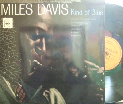 【英CBS】Miles Davis/Kind of Blue (Bill Evans, John Coltrane, etc)