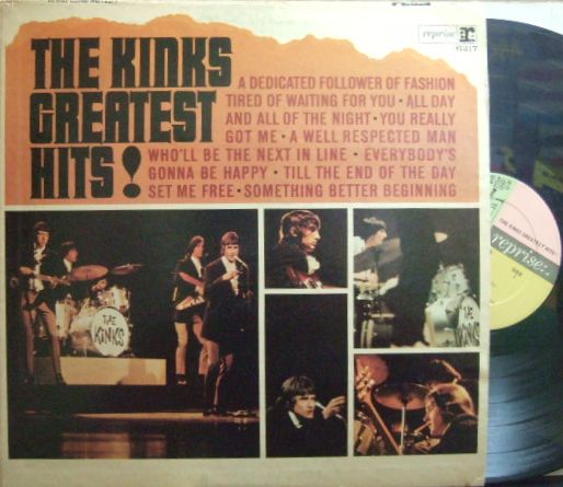 【米Reprise mono】The Kinks/Greatest Hits