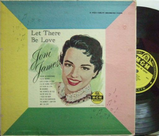 【米MGM mono】Joni James/Let There Be Love
