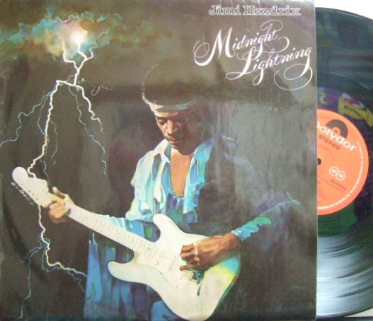 【英Polydor】Jimi Hendrix/Midnight Lightning