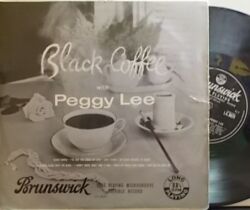 【英Brunswick 10' mono】Peggy Lee/Black Coffee