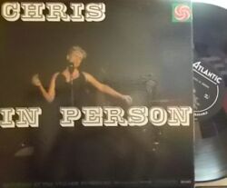 【米Atlantic mono】Chris Connor/In Person (Kenny Burrell, Lex Humphries, etc)
