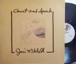【英Asylum】Joni Mitchell/Court and Spark （グラモフォン・リム）