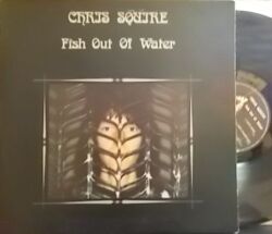 【英Atlantic】Chris Squire/Fish Out of Water (Yes - Bill Bruford, Mel Collins, etc) レアなポスター付き